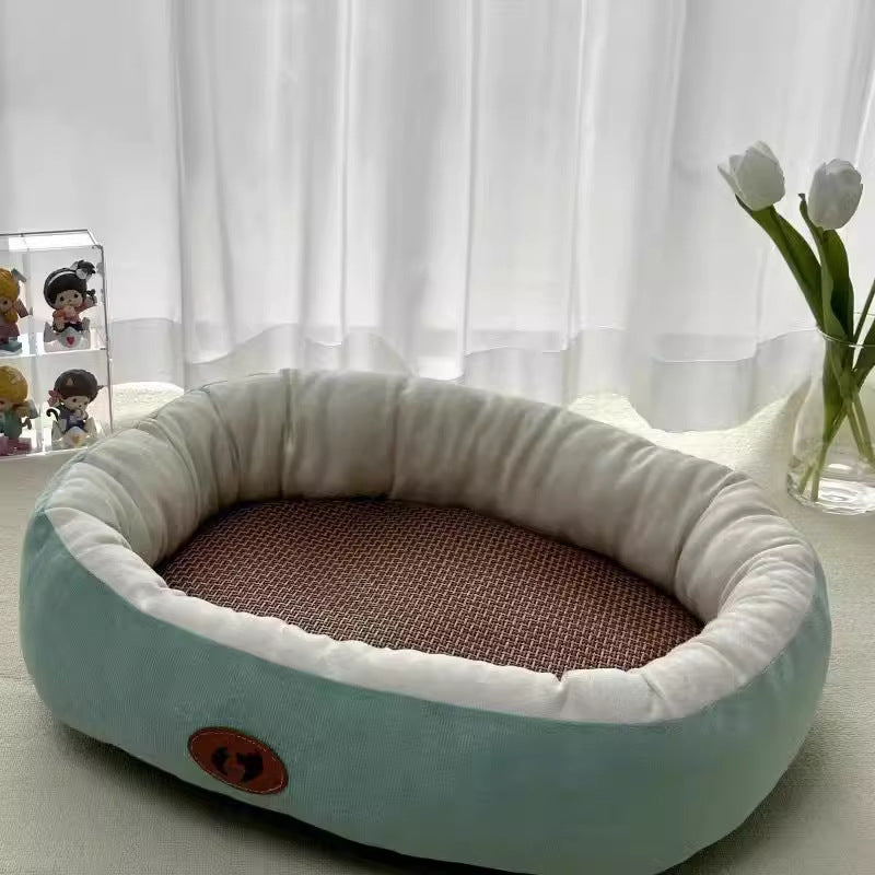 Cozy Cat Bed - Warm Thickened Pet Nest for All Seasons
