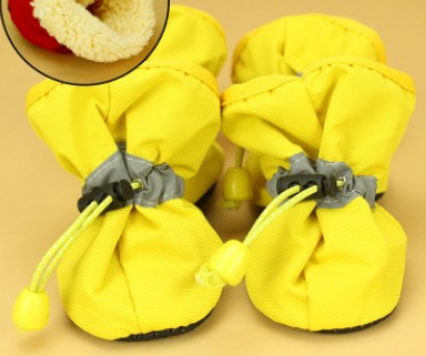 Soft-Bottom Dog Shoes - Anti-Slip Warm Boots for Small to Medium Dogs