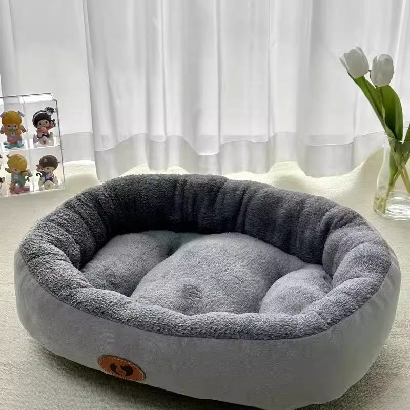 Cozy Cat Bed - Warm Thickened Pet Nest for All Seasons